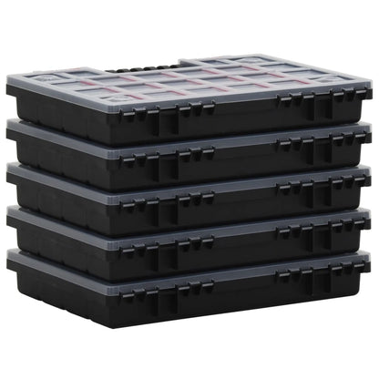 Scatole di Assortimento 5 pz 34,5x25x5 cm in Polipropilene