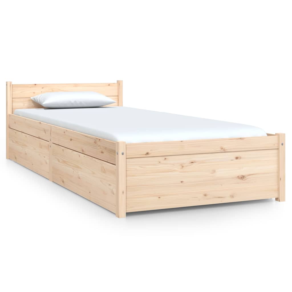 Giroletto con Cassetti 75x190 cm Small Single
