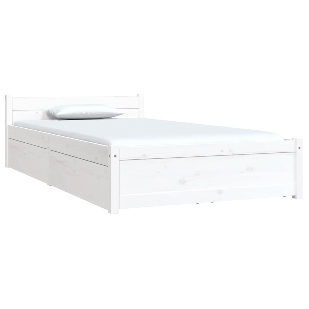 Giroletto con Cassetti Bianco 100x200 cm