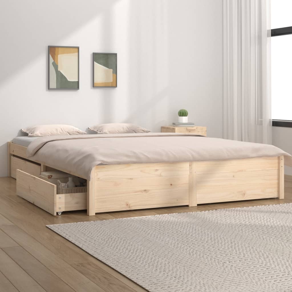 Giroletto con Cassetti 120x190 cm Small Double