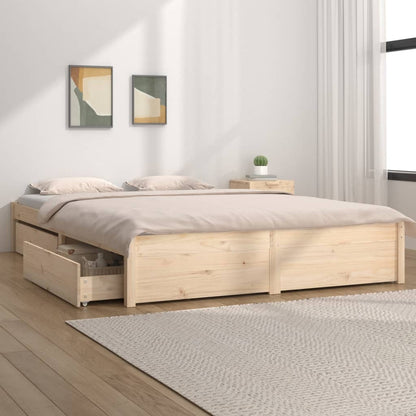 Giroletto senza Materasso con Cassetti 120x200 cm