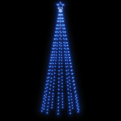 Albero di Natale a Cono Blu 310 LED 100x300 cm
