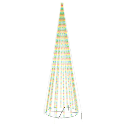 Albero di Natale a Cono Colorato 1134 LED 230x800 cm