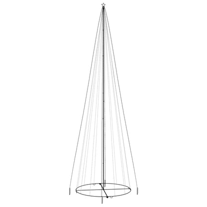 Albero di Natale a Cono Colorato 1134 LED 230x800 cm
