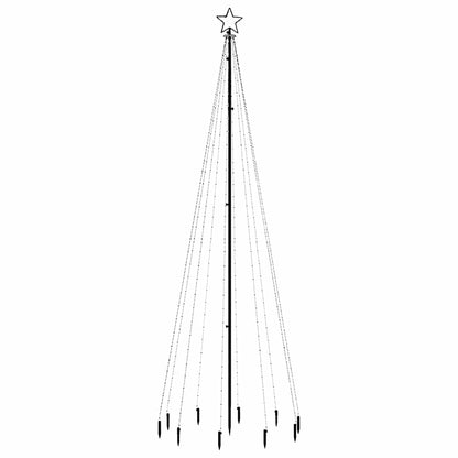 Albero di Natale con Puntale Colorato 310 LED 300 cm