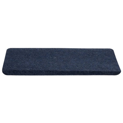 Tappetini Autoadesivi per Scale 15 pz 65x24,5x3,5 cm Blu