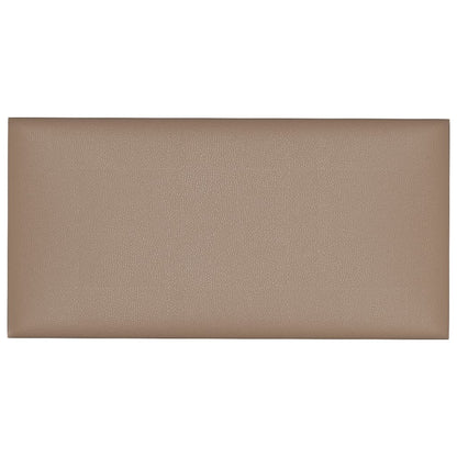 Pannelli Murali 12 pz Cappuccino 30x15 cm in Similpelle 0,54 m²