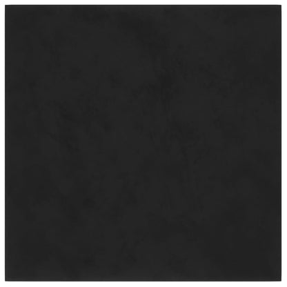 Pannelli Murali 12 pz Neri 30x30 cm Velluto 1,08 m²