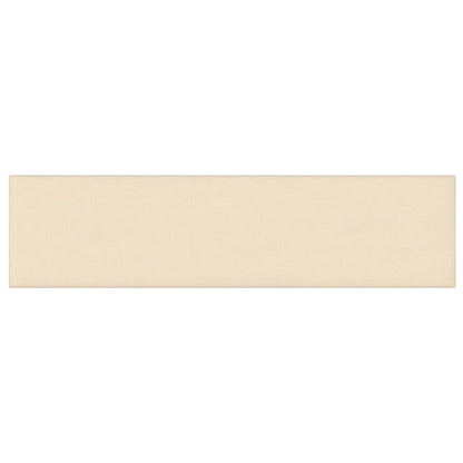 Pannelli Murali 12 pz Crema 60x15 cm Tessuto 1,08 m²