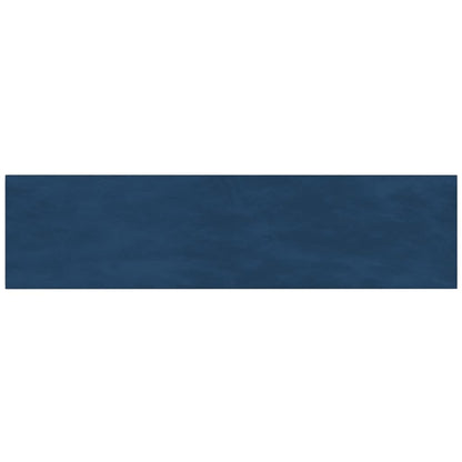 Pannelli Murali 12 pz Blu 60x15 cm Velluto 1,08 m²