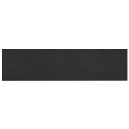 Pannelli Murali 12 pz Neri 60x15 cm Velluto 1,08 m²