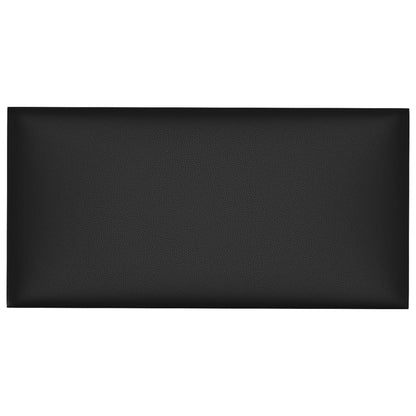 Pannelli Murali 12 pz Neri 60x30 cm Similpelle 2,16 m²