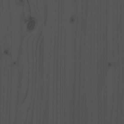 Giroletto in Legno Massello di Pino 200x200 cm Grigio