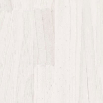 Giroletto Bianco in Legno Massello di Pino 200x200 cm