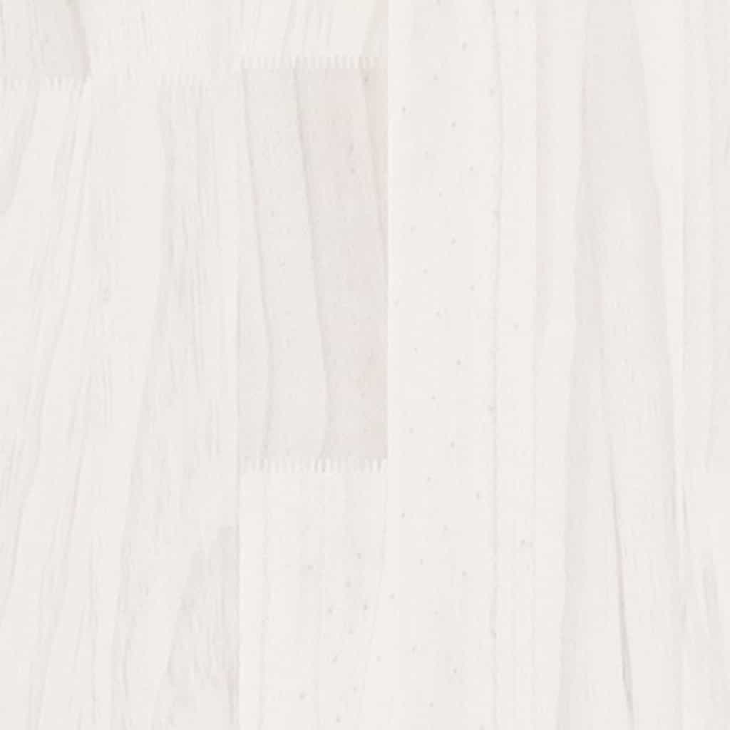 Giroletto Bianco in Legno Massello di Pino 120x200 cm