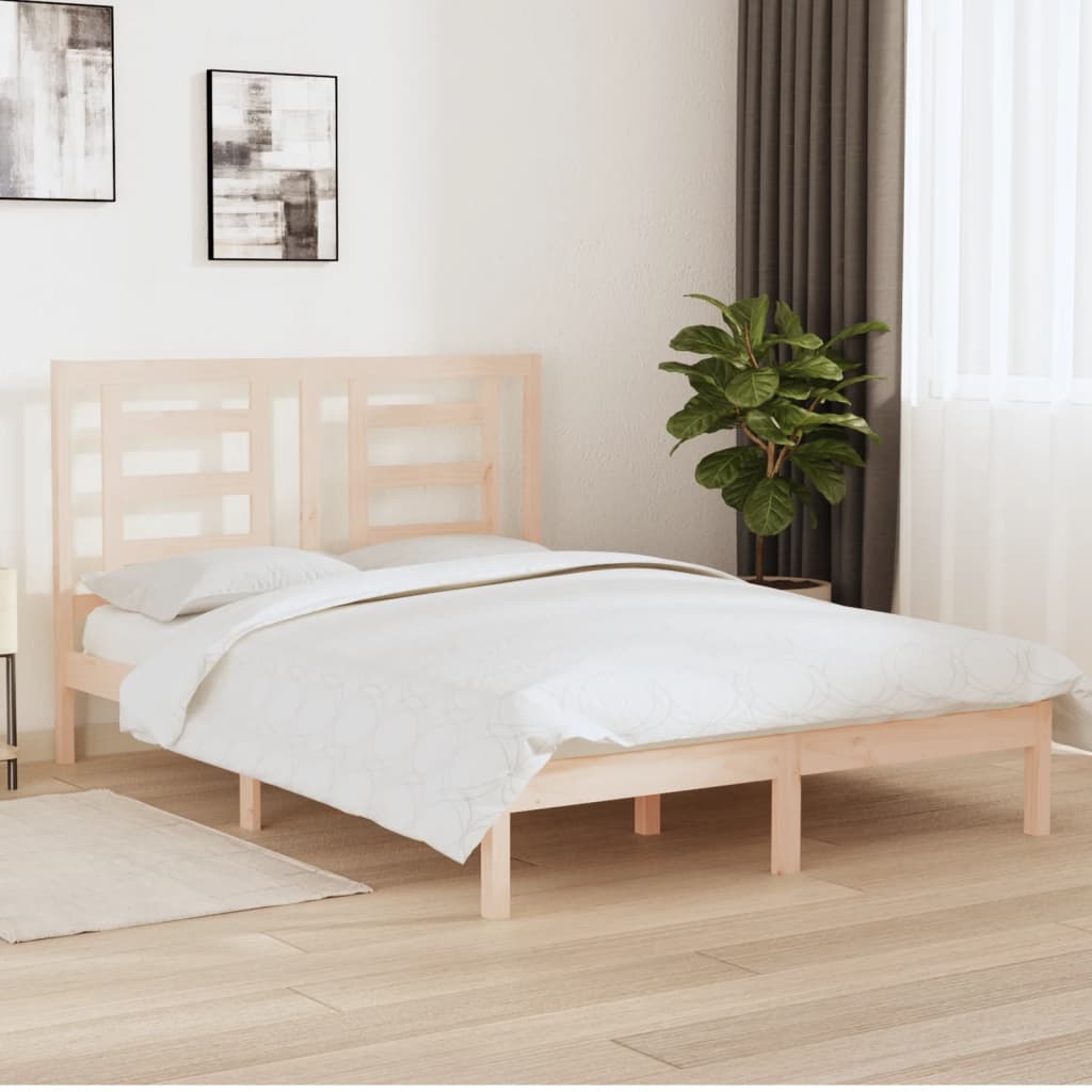 Giroletto senza Materasso 160x200 cm in Legno Massello di Pino