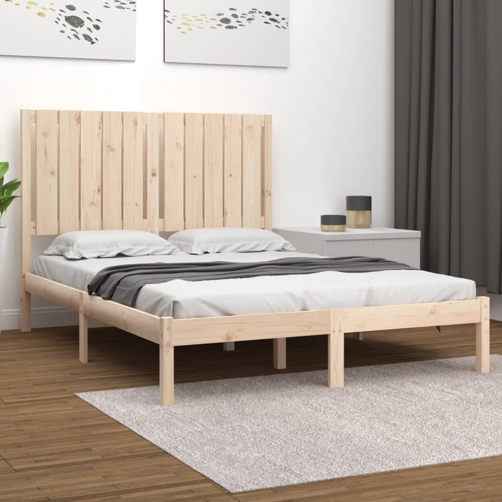 Giroletto senza Materasso 120x200 cm in Legno Massello di Pino