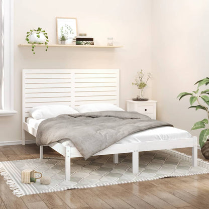 Giroletto Bianco in Legno Massello 140x200 cm