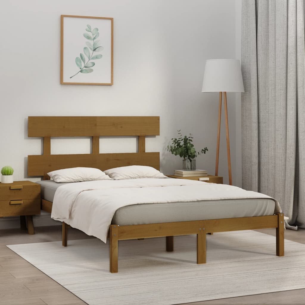Giroletto senza Materasso Ambra 200x200 Legno Massello