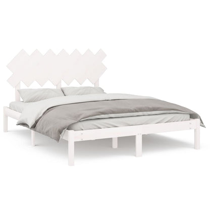 Giroletto Bianco 140x200 cm in Legno Massello