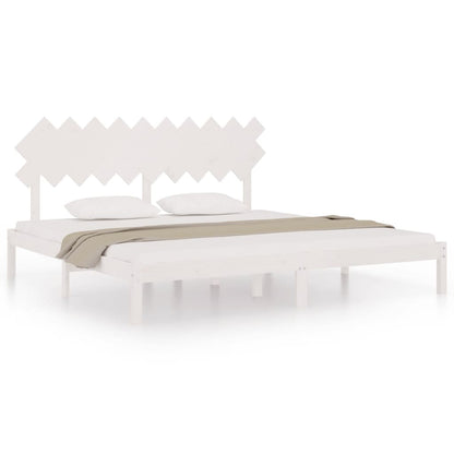 Giroletto Bianco 200x200 cm in Legno Massello