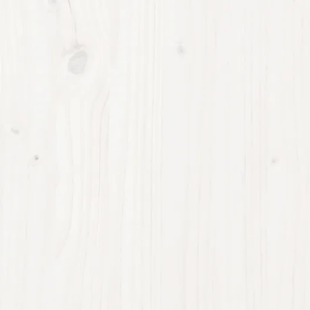 Giroletto Bianco 200x200 cm in Legno Massello