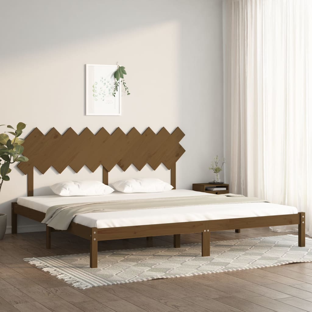 Giroletto senza Materasso Ambra 200x200 Legno Massello