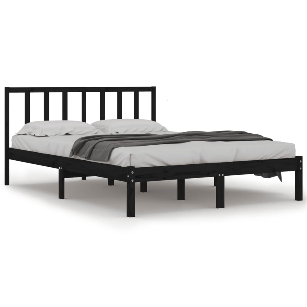 Giroletto Nero Massello Pino 150x200cm King Size
