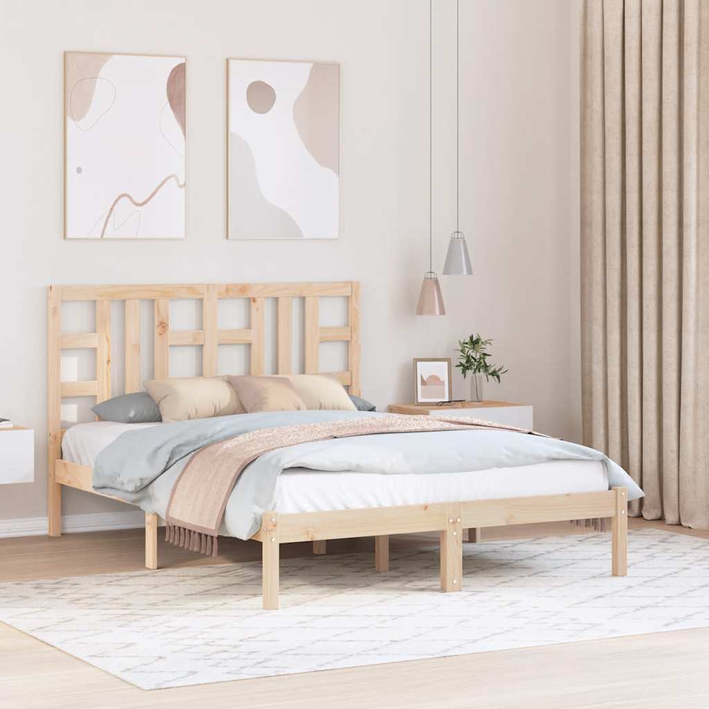 Giroletto in Legno Massello 135x190 cm Double