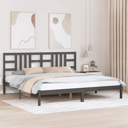 Giroletto Grigio in Legno Massello 200x200 cm