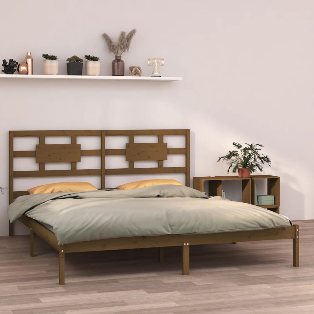 Giroletto senza Materasso Ambra 200x200 Legno Massello