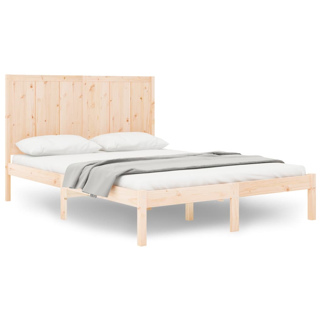 Giroletto senza Materasso 150x200 cm in Legno Massello di Pino