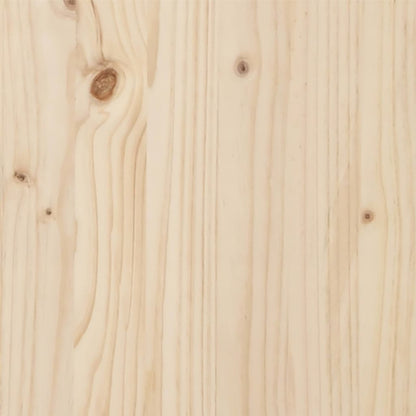 Giroletto senza Materasso Ambrato in Legno Massello 120x200 cm