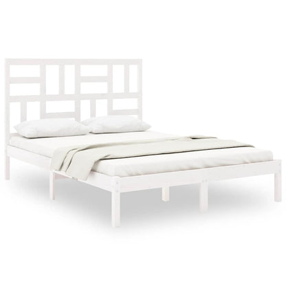 Giroletto Bianco in Legno Massello 140x200 cm