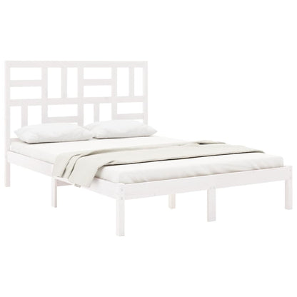 Giroletto Bianco in Legno Massello 140x200 cm