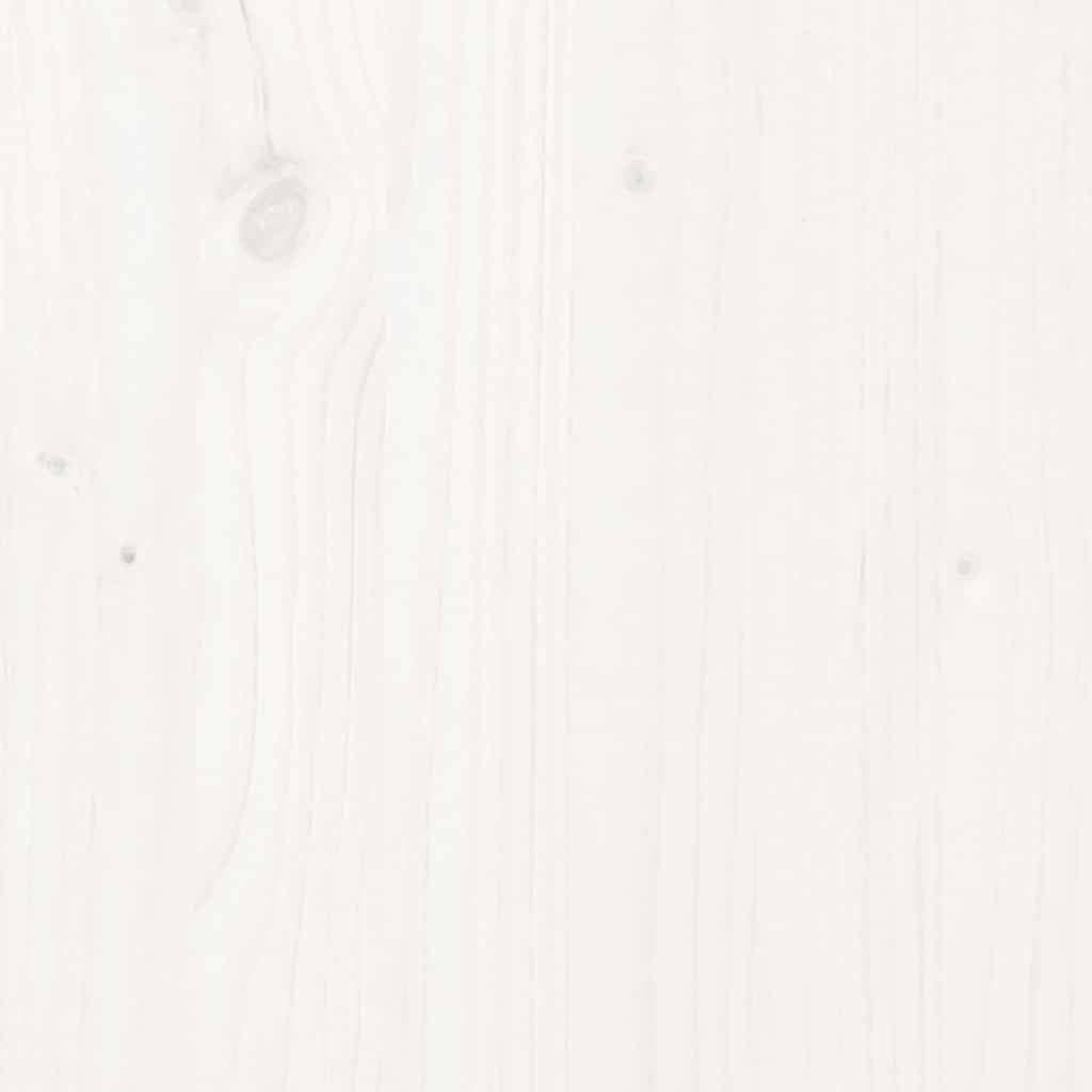 Giroletto Bianco in Legno Massello 140x200 cm