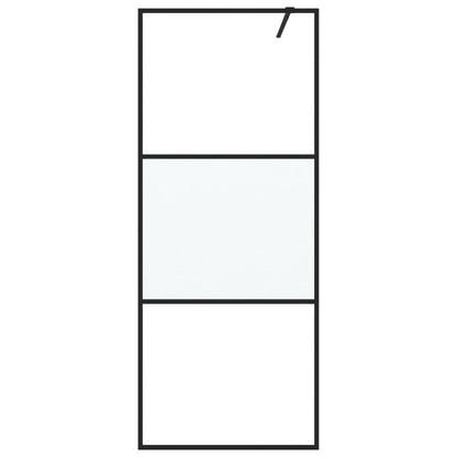 Parete Doccia Walk in 80x195 cm Vetro Semi Smerigliato ESG