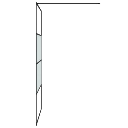Parete Doccia Walk in 115x195 cm Vetro Semi Smerigliato ESG