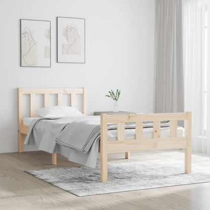 Giroletto in Legno Massello 90x190 cm Single
