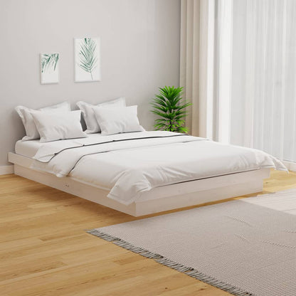 Giroletto Bianco in Legno Massello 140x200 cm