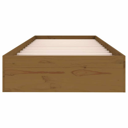 Giroletto senza Materaso Ambra in Legno Massello 75x190 cm