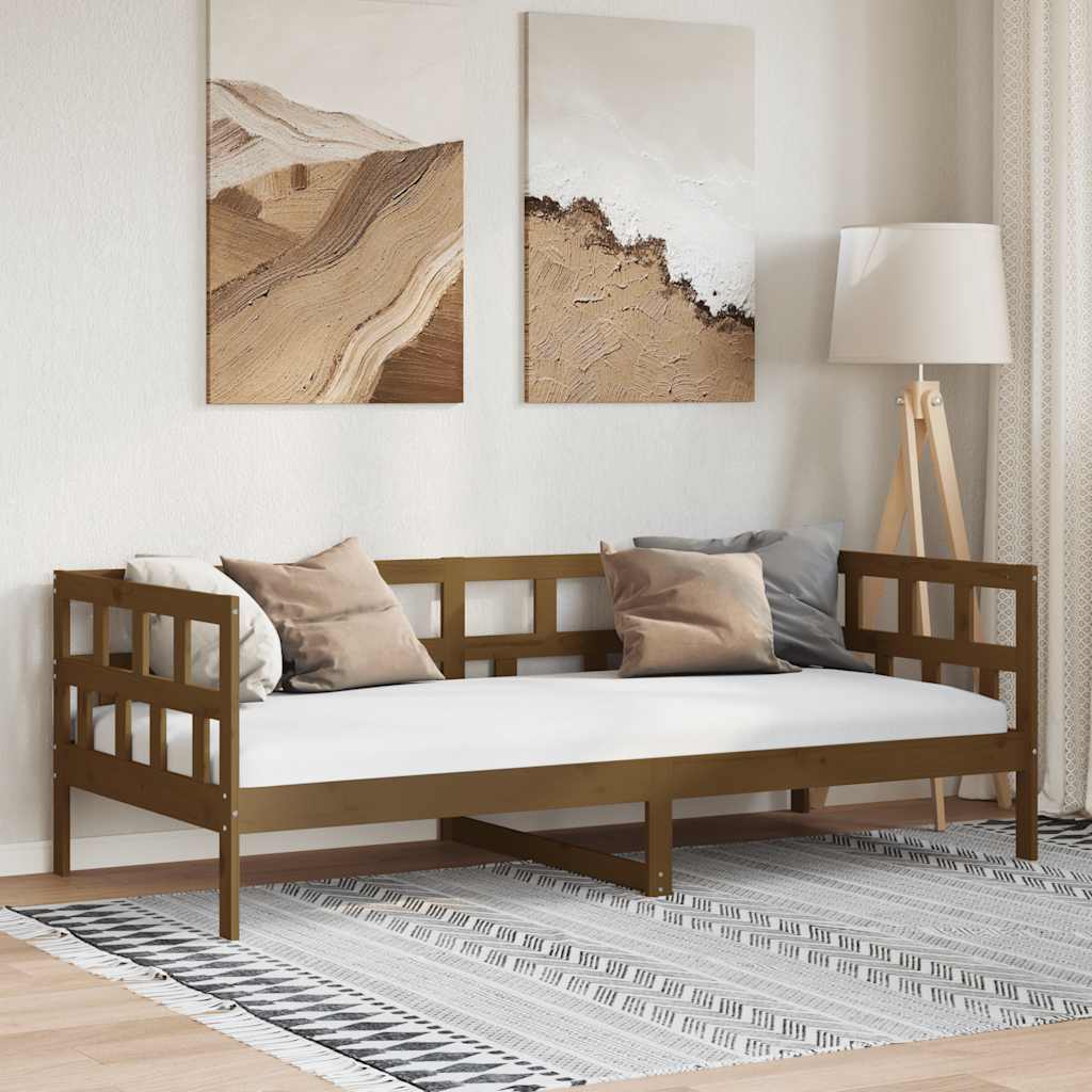 Dormeuse Ambra in Legno Massello di Pino 80x200 cm