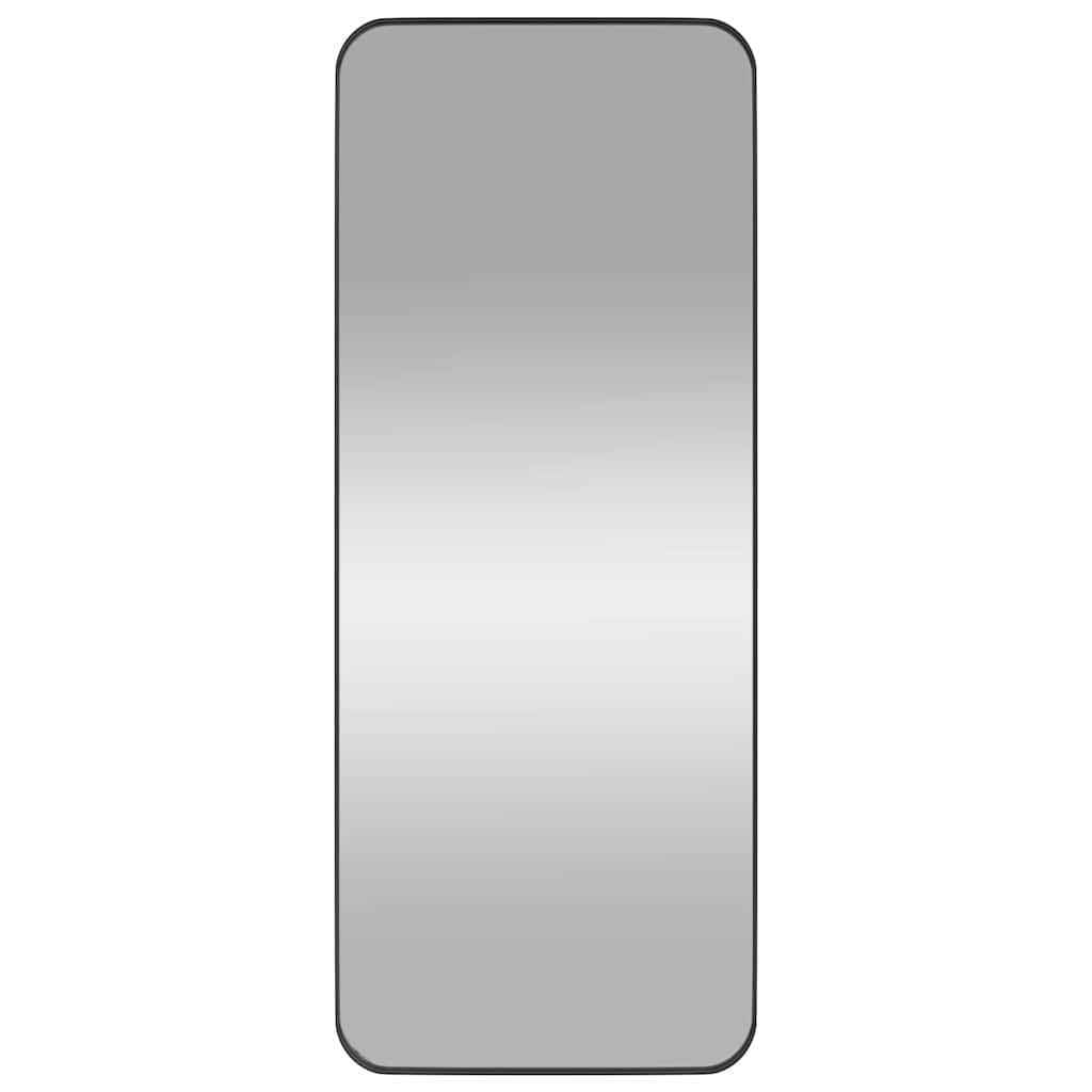 Specchio da Parete Nero 40x100 cm Rettangolare