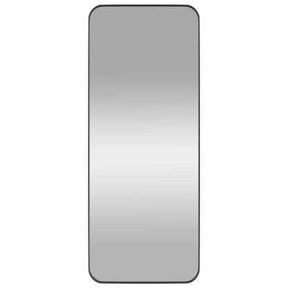 Specchio da Parete Nero 40x100 cm Rettangolare