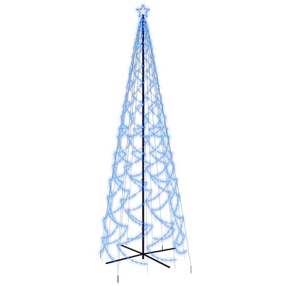 Albero di Natale a Cono Blu 1400 LED 160x500 cm
