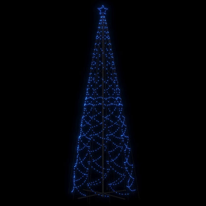 Albero di Natale a Cono Blu 1400 LED 160x500 cm