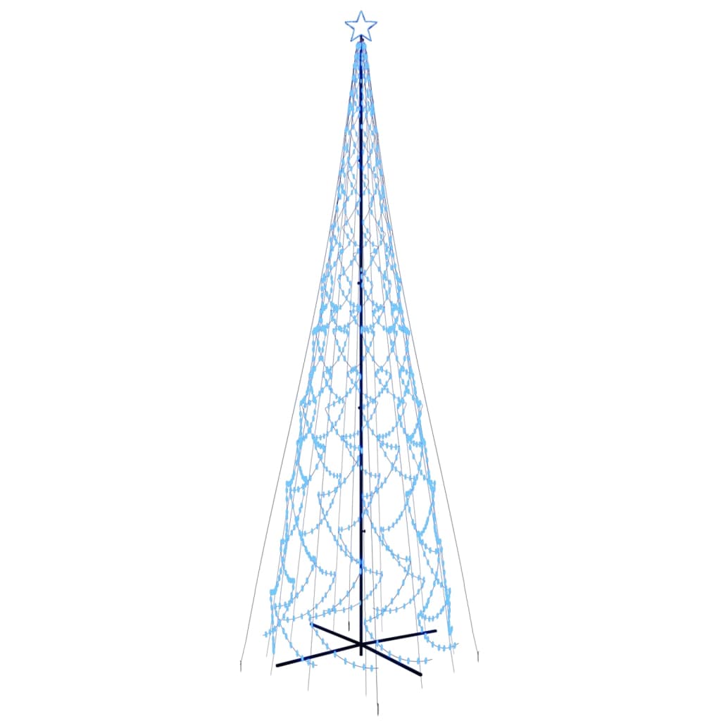 Albero di Natale a Cono Blu 3000 LED 230x800 cm