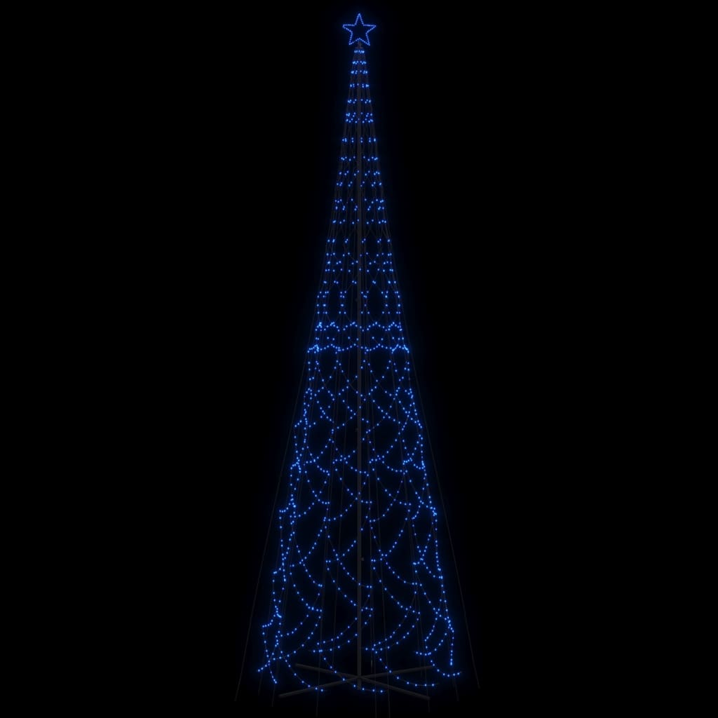 Albero di Natale a Cono Blu 3000 LED 230x800 cm