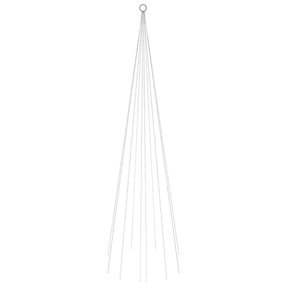 Albero di Natale Pennone Blu 310 LED 300 cm