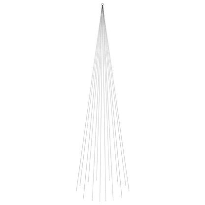 Albero di Natale Pennone Colorato 1134 LED 800 cm